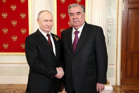 Иштирок дар чорабиниҳои тантанавӣ бахшида ба ҷашни 79 - солагии Ғалаба дар шаҳри Москваи Федератсия Русия 09.05.2024