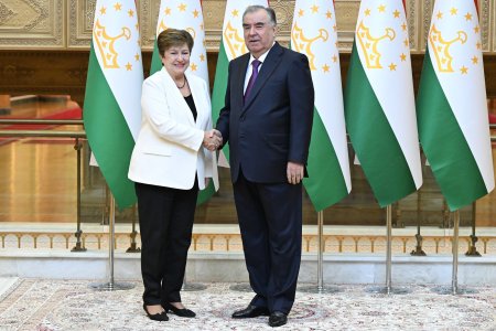 Мулоқот бо Директори идории Хазинаи байналмилалии асъор (ХБА) хонум Кристалина Георгиева