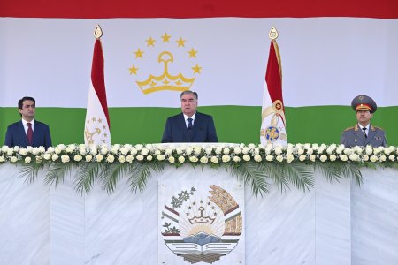 Иштирок дар паради ҳарбӣ бахшида ба 30-солагии Қӯшунҳои сарҳадӣ ва шиносоӣ бо фаъолияти марзбонони Ватан