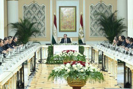Иштирок дар Ҷаласаи Шурои миллии рушди назди Президенти Ҷумҳурии Тоҷикистон 10.06.2024