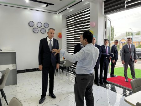 ШАМСИДДИН ШОҲИН: ИФТИТОҲИ МЕҲМОНХОНА АЗ ҶОНИБИ РАИСИ ВИЛОЯТИ ХАТЛОН