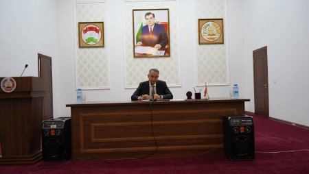 ҚАБУЛИ САЙЁРИ РАИСИ ВИЛОЯТИ ХАТЛОН ВА МУЛОҚОТ БО ФАЪОЛОНУ РОҲБАРИЯТИ НОҲИЯИ БАЛҶУВОН