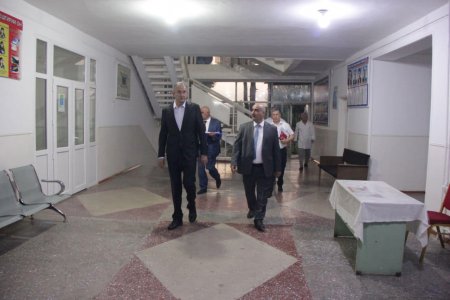 БОЗДИДИ РАИСИ ВИЛОЯТИ ХАТЛОН АЗ ВАЗЪИ БЕМОРХОНАҲОИ ШАҲРИ КӮЛОБ