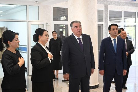 Ифтитоҳи Муассисаи таҳсилоти миёнаи умумии рақами 14 дар ноҳияи Фирдавсии шаҳри Душанбе