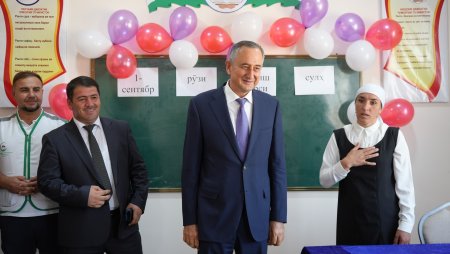 ДӮСТӢ: ИФТИТОҲИ СИНФХОНАИ ИЛОВАГӢ ДАР НАЗДИ МАКТАБИ РАҚАМИ 48