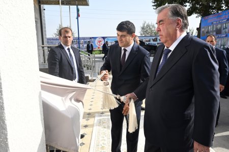 Ифтитоҳи бинои Маркази ташхису табобатӣ ва стоматологӣ дар ноҳияи Мир Саид Алии Ҳамадонӣ
