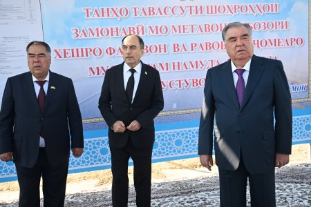 Шиносоӣ бо ҷараёни корҳои сохтмонӣ дар роҳи мошингарди Конибодом - Кӯчкаки шаҳри Конибодом