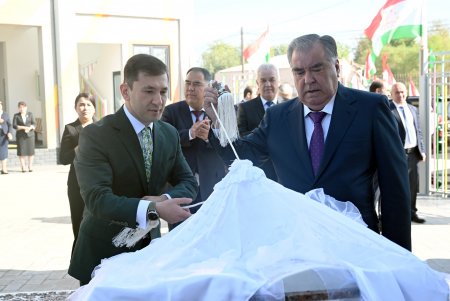 Ифтитоҳи бинои кӯдакистони №1 баъди навсозӣ дар шаҳри Конибодом