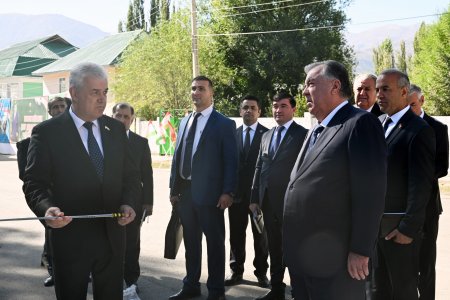 Муарифии лоиҳаи бинои Шуъбаи маорифи ноҳияи Лахш