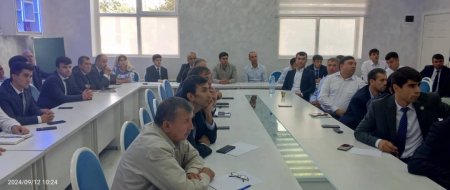 СЕМИНАР-МАШВАРАТИ ОМӮЗИШӢ БАРОИ ИСТИФОДАИ БАРНОМАИ “СИСТЕМАИ ИТТИЛООТИИ ИДОРАКУНИИ МАОРИФ”