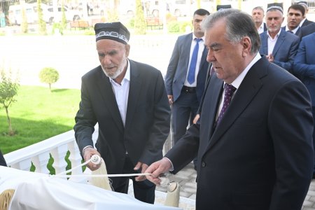 Ифтитоҳи бинои Муассисаи таҳсилоти миёнаи умумии №54 дар ноҳияи Рашт
