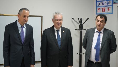 ДАНҒАРА: ИФТИТОҲИ БИНОИ МУАССИСАИ ТАҲСИЛОТИ МИЁНАИ УМУМӢ ДАР ДЕҲАИ ОСТОНА