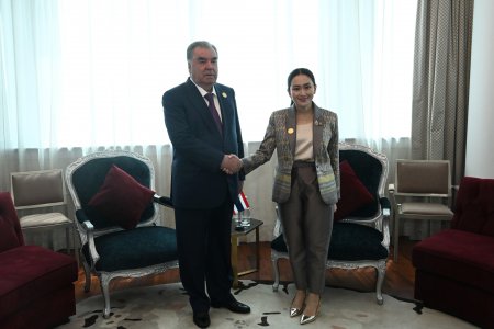 Мулоқот бо Сарвазири Шоҳигарии Таиланд хонум Паэтонгтарн Чинаватра
