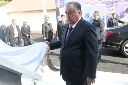 Ифтитоҳи марҳилаи дуюми корхонаи пойафзолбарорӣ дар ноҳияи Рӯдакӣ