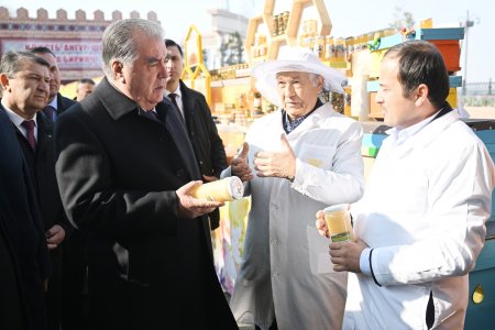 Иштирок дар Фестивали асал, картошка ва анор дар вилояти Суғд