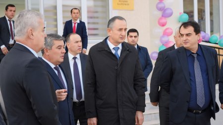 БАЛҶУВОН. САФАРИ КОРИИ РАИСИ ВИЛОЯТ ВА ИФТИТОҲИ МУАССИСАИ ТАЪЛИМӢ