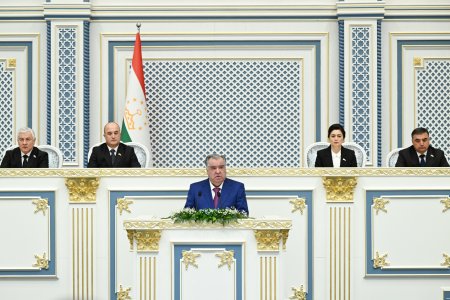 Иштирок дар Иҷлосияи якуми Маҷлиси намояндагони Маҷлиси Олии Ҷумҳурии Тоҷикистон даъвати ҳафтум