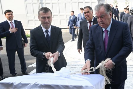 Ифтитоҳи корхонаи истеҳсоли профилҳои пластикӣ ва алюминии ҶДММ Афранг Пластик