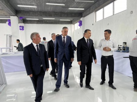 ИФТИТОҲИ КОРХОНАИ ИСТЕҲСОЛИ ДАРУ ТИРЕЗАҲОИ ПЛАСТИКӢ ДАР НОҲИЯИ ВОСЕЪ