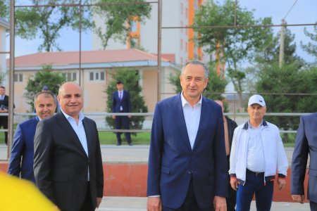 БОХТАР: БОЗДИДИ РАИСИ ВИЛОЯТ АЗ РАФТИ КОРҲОИ СОХТМОНӢ ДАР БИНОИ ХОБГОҲИ ДОНИШҶӮЁН