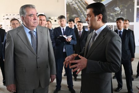 Шиносоӣ бо рафти сохтмони Варзишгоҳи миллии Тоҷикистон