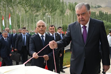 Ифтитоҳи Корхонаи ҶДММ “Барги Шоҳтут” дар ноҳияи Шуғнон