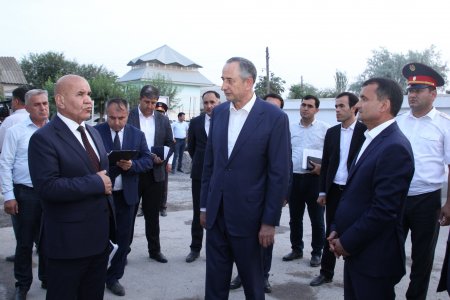 БОЗДИДИ ДАВЛАТАЛӢ САИД АЗ РАВАНДИ КОРҲОИ СОХТМОНӢ ДАР БЕМОРХОНАИ МАРКАЗИИ НОҲИЯИ АБДУРАҲМОНИ ҶОМӢ