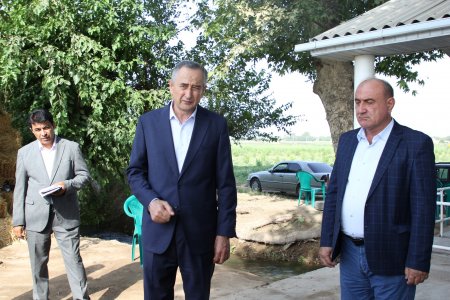 Ҷ. БАЛХӢ: БОЗДИДИ РАИСИ ВИЛОЯТ АЗ ҶАРАЁНИ ҶАМЪОВАРИИ ҲОСИЛ ВА КОРҲОИ СОЗАНДАГӢ