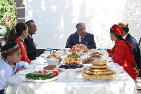 Боздид аз замини наздиҳавлигии сокини деҳаи Рӯшон Додихудо Додихудоев