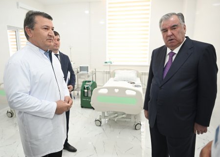 Ифтитоҳи беморхонаи сироятӣ дар ноҳияи Роштқалъа